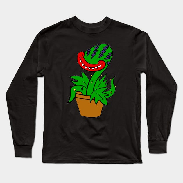 Little Shop of Horrors Rocko’s Modern Life Long Sleeve T-Shirt by Debra Forth